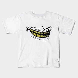 Troll Face Zombie mouth Kids T-Shirt